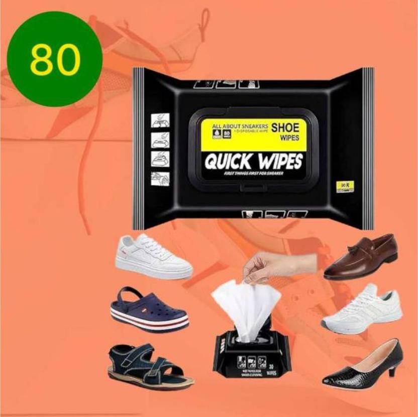 HIVE VENTURE LLP Sneaker Shoe Wipes for Shoes Quick Remove Dirt Stain Shoe Cleaner smd513 Cleaner