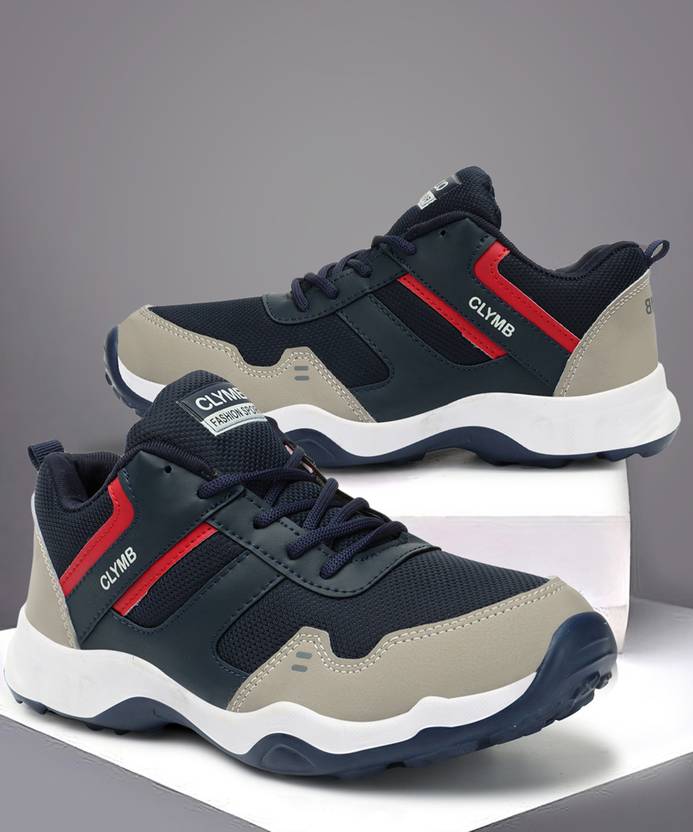 CLYMB ES-21 Hockey Walking/Outdoor/Gym & Traning Running Shoes For Men (Navy , 10)