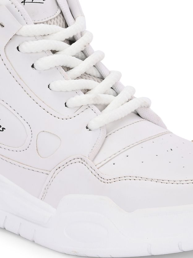 Knoos High Top Shoes Men White 8 - Image 3