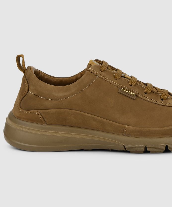 WOODLAND Men's Lace Up Casual Shoes - Image 8