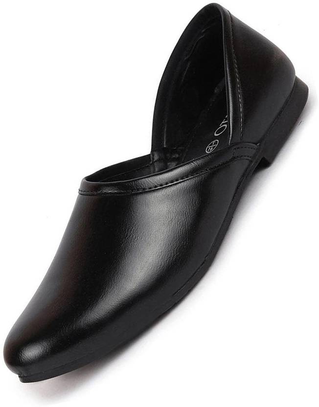 FAUSTO Ethnic Fashion Festive Wedding Occasion Nagra Lightweight Slip On Jutis and Mojaris For Men
