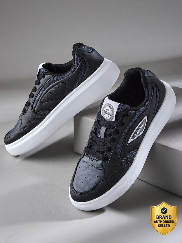CAMPUS MIGHTY Women's Black Sneakers 6 - Image 1
