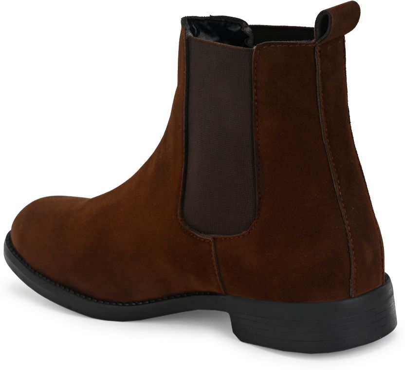 Hirel's Suede Chelsea Boots for Men - Image 4