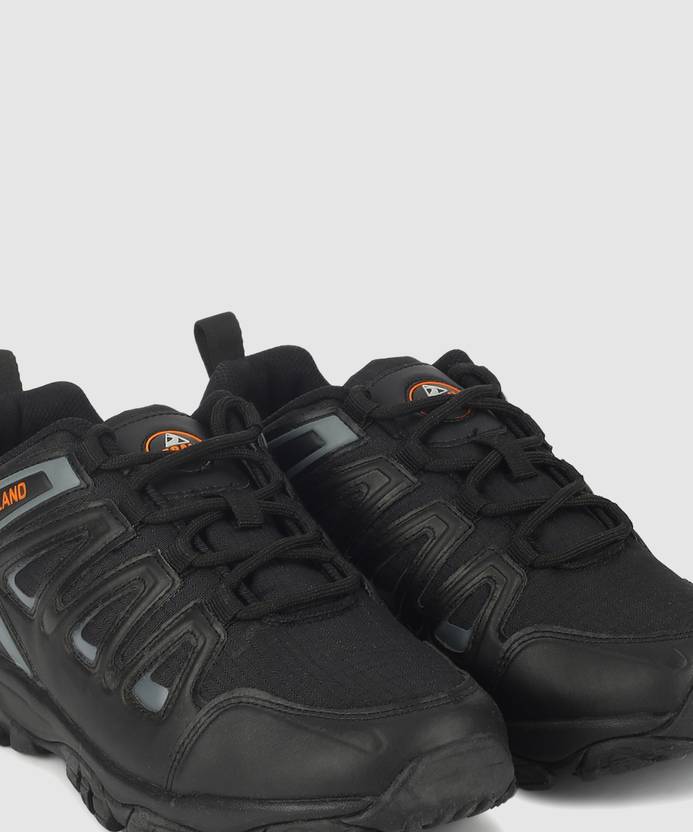 woodland outdoor trekking lightweight breathable durable hiking & trekking shoes for men