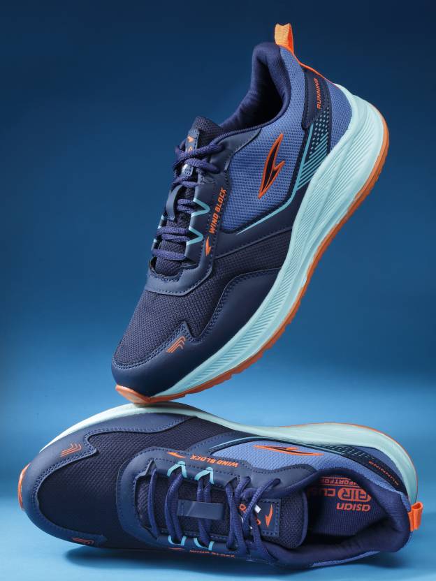 asian Thar-01 Navy Sports,Training,Gym,Walking,Stylish Running Shoes ...