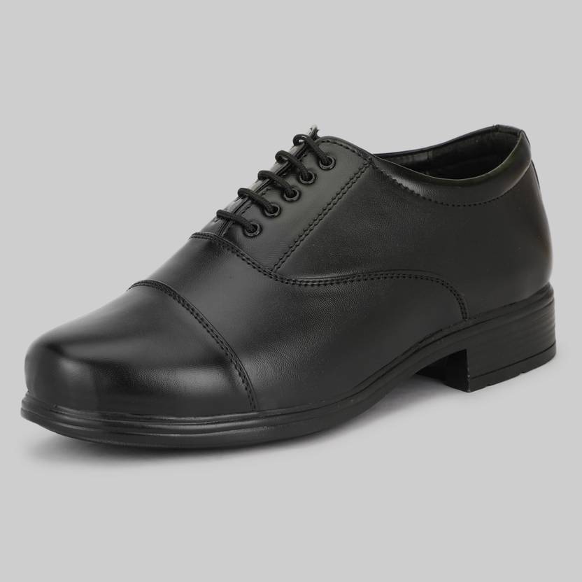 BTOM Lightweight Faux Leather Police and Oxford Police Shoes for Men