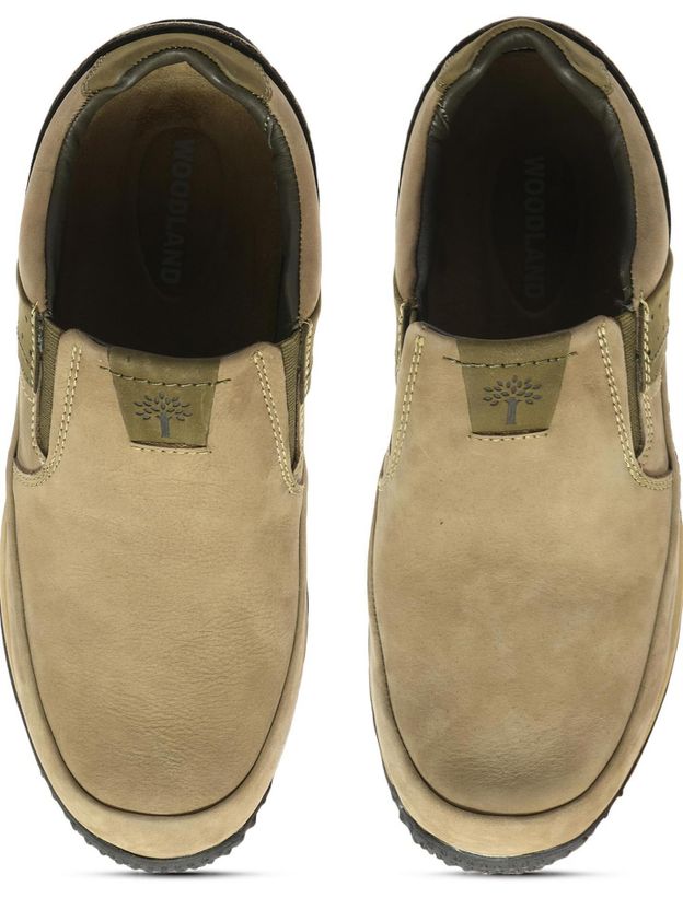 WOODLAND Slip-On Lightweight Casual Shoes