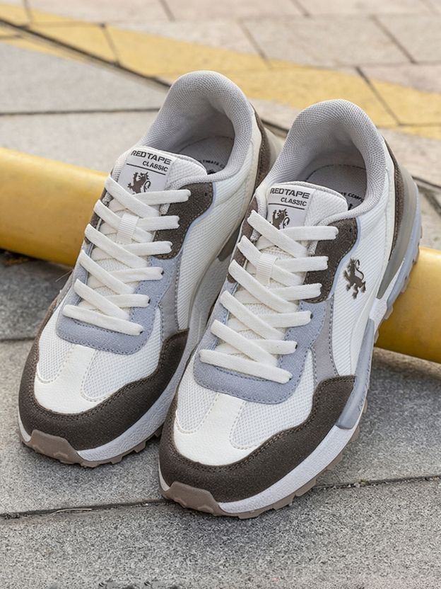 RED TAPE Men's Red Casual Comfort Sneakers - Image 7