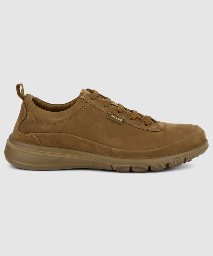WOODLAND Men's Lace Up Casual Shoes - Image 9