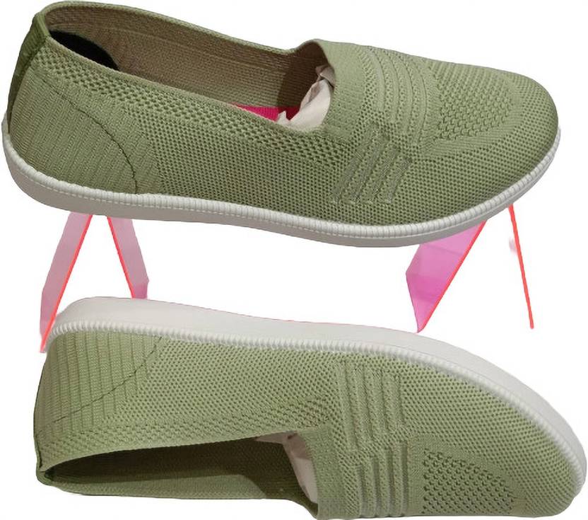 girls and womens casual sneaker Bellies For Women  (Green)