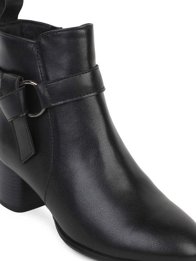 Boots For Women  (Black)
