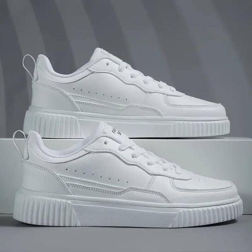 lejano Men's White Sneakers Size 6 - Image 4
