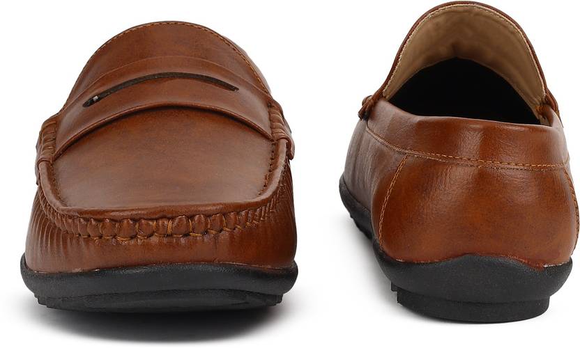 Loafers For Men  (Brown)