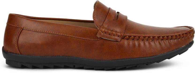 Loafers For Men  (Brown)