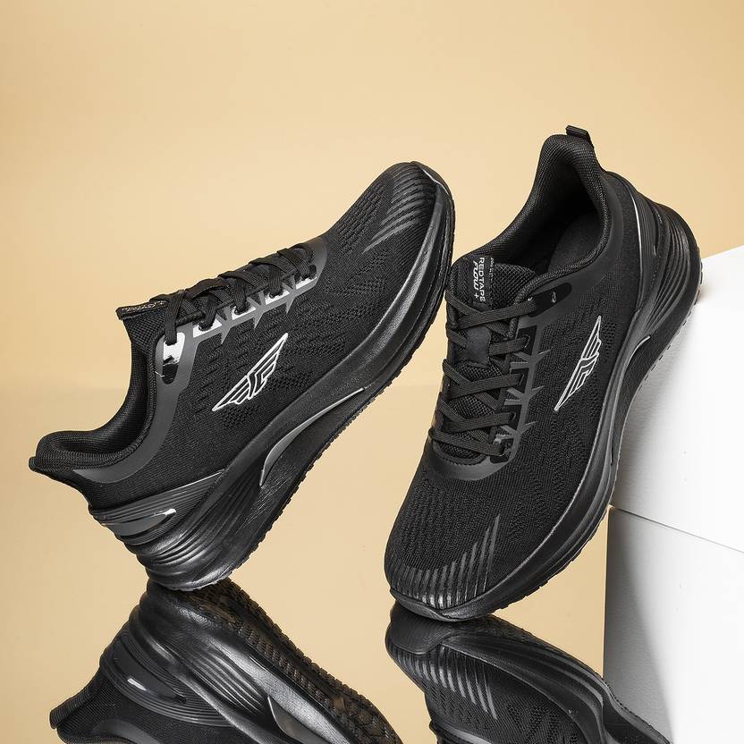 RED TAPE Walking Shoes For Men (Black , 10)