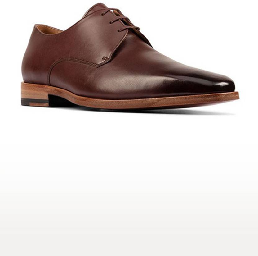 CLARKS CitiMan Walk Dark Tan Lea Boat Shoes For Men Buy CLARKS