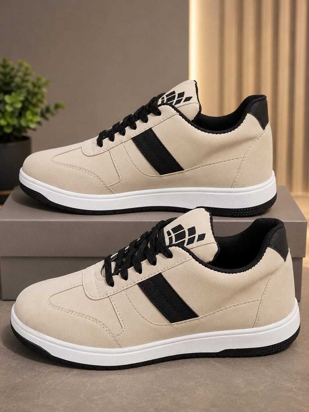 corsac Men's Sneakers Off White Brown 6 - Image 9