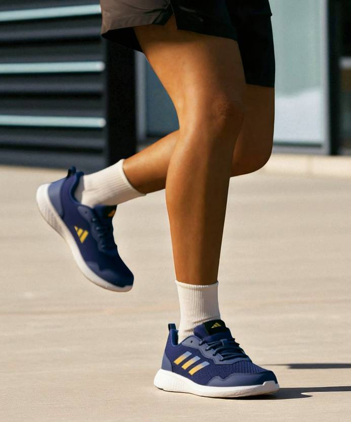 ADIDAS Restound M Running Shoes For Men (Blue , 8)