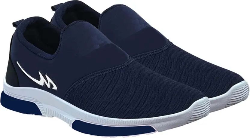 HOTSTYLE Men Navy Sneakers Size 9 - Image 5