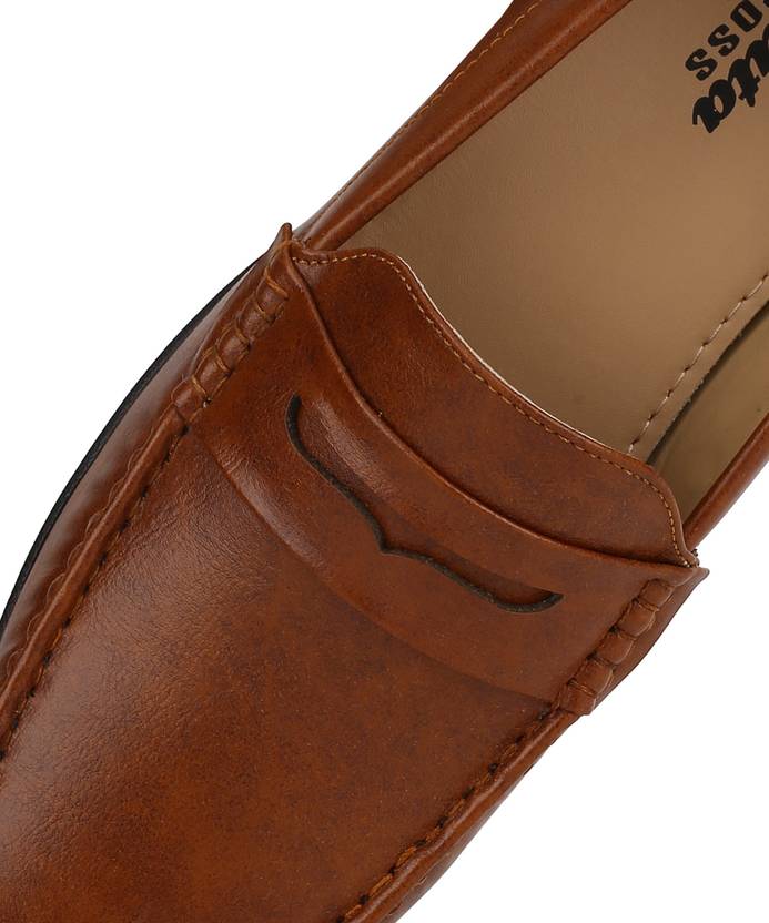 Loafers For Men  (Brown)
