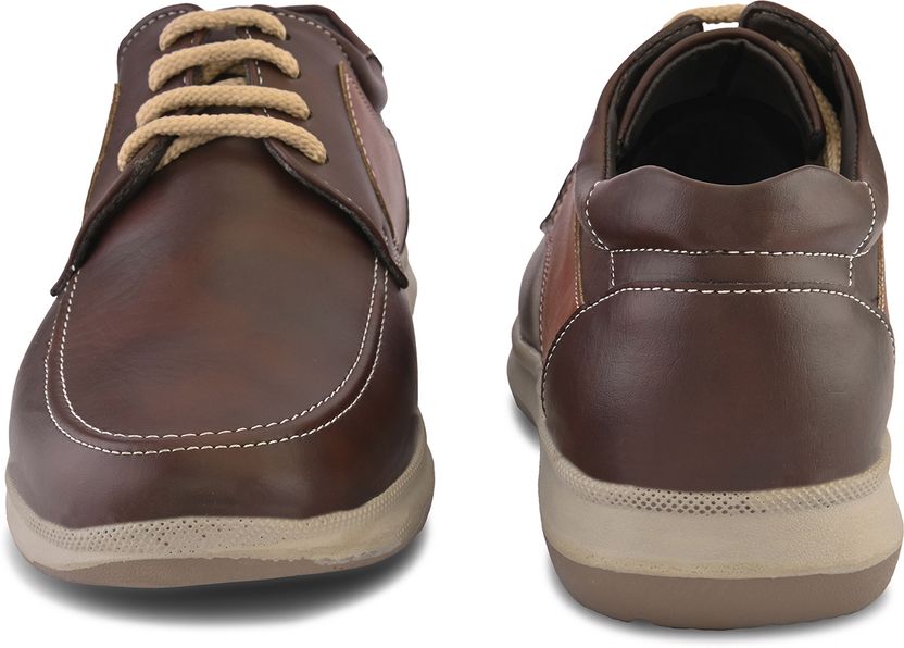 PROVOGUE Men Brown Sneakers Size 7 - Image 5