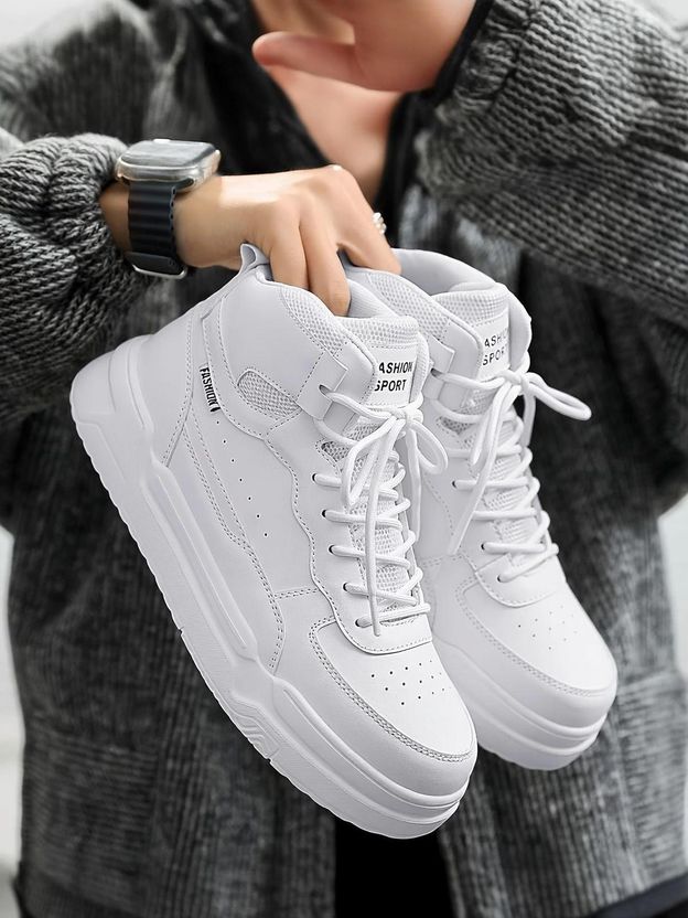 lejano Men's White Sneakers Size 6 - Image 8