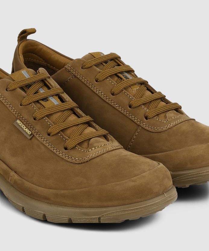 WOODLAND Men's Lace Up Casual Shoes - Image 6