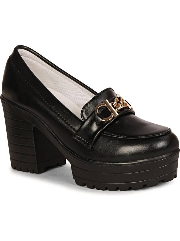 COMMANDER Casual and Trendy Heel Loafers for Women Loafers For Women