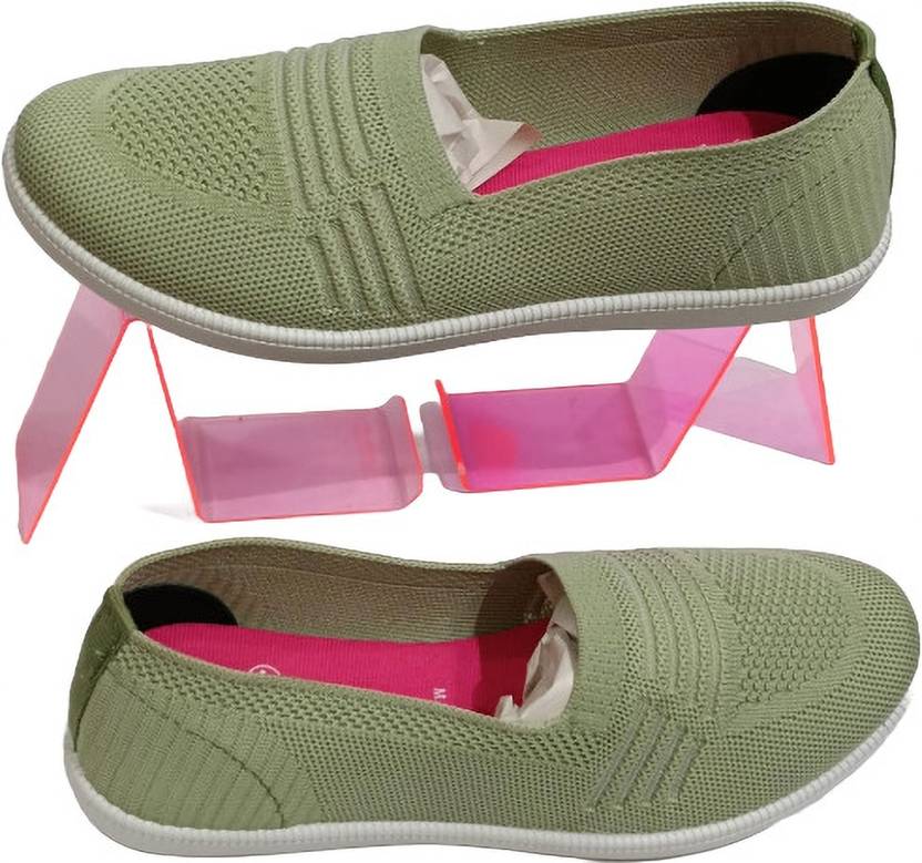 girls and womens casual sneaker Bellies For Women  (Green)