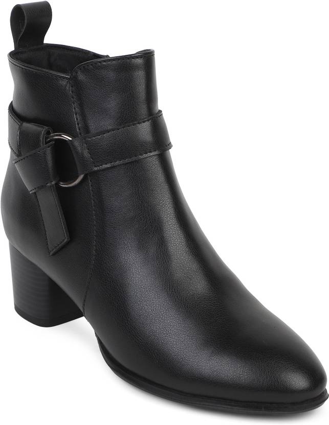 Boots For Women  (Black)