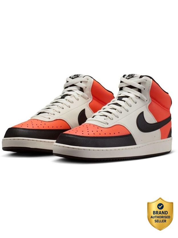 NIKE COURT VISION LO Men's Grey 8 Sneakers - Image 9