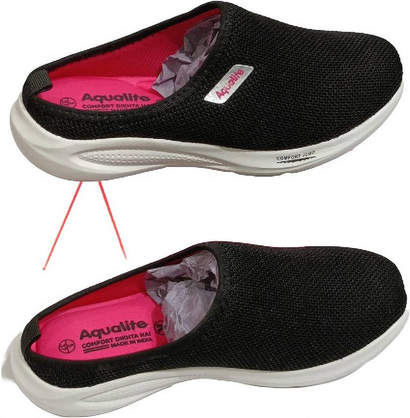 girls and womens casual sneaker Bellies For Women  (Black)