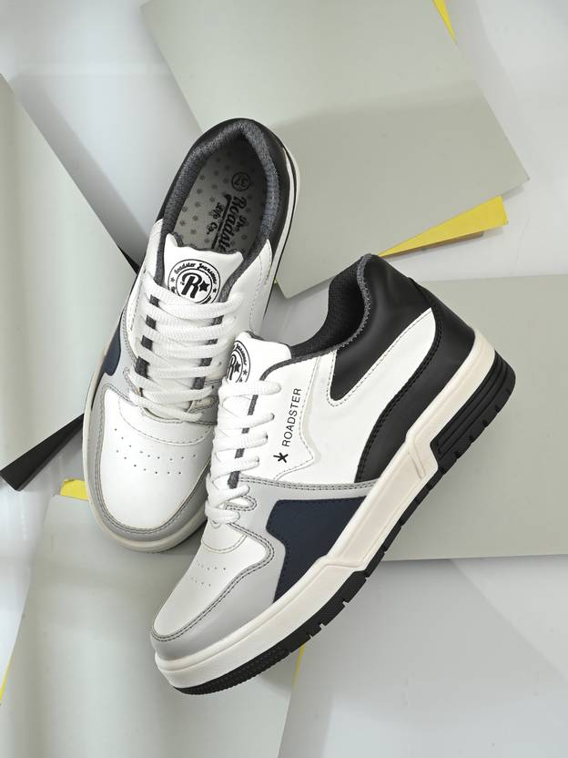 Roadster white casual shoes hot sale