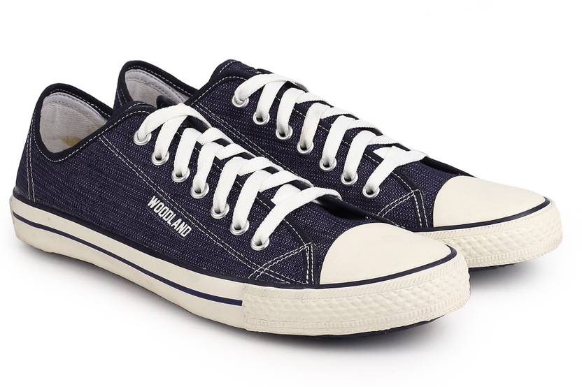 WOODLAND Canvas Shoes For Men Blue at Best Price