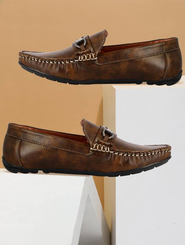 LEATHERKRAFT Corpus Leather Loafers For Men