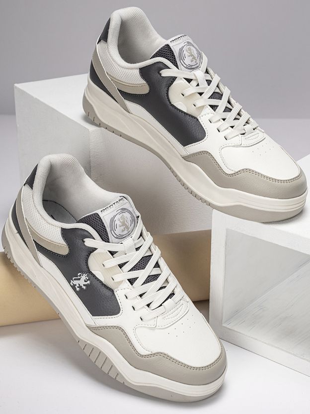 RED TAPE Men's Red Lifestyle Sneakers - Image 5