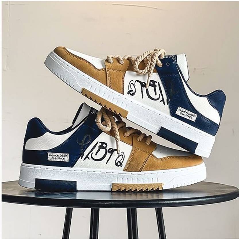Ifah Korean sale Light Weight breathable walking style men's casual shoes Sneakers For Men