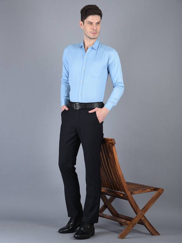 Fortune LUCIO-201 Oxford For Men  (Black)