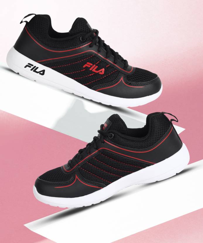 FILA Running Shoes For Men  (Black)