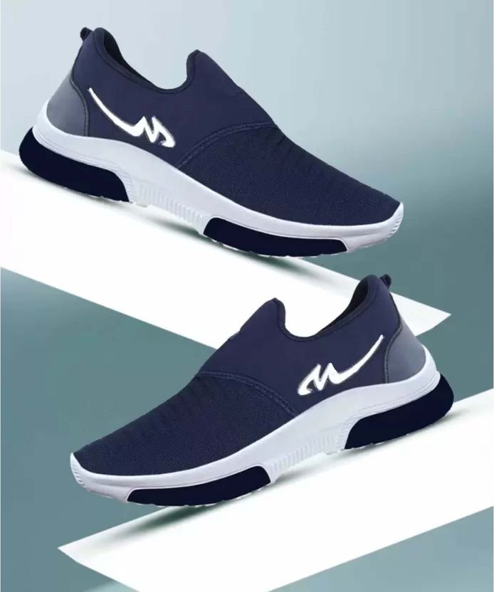 HOTSTYLE Men Navy Sneakers Size 9 - Image 4