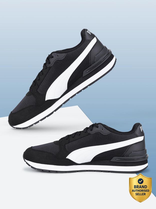PUMA ST Runner v4 Mesh Sneakers Men Black 6 - Image 9
