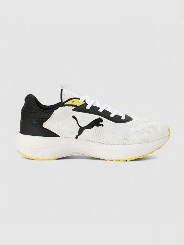 PUMA Galaxis Pro Running Shoes For Men (White, 9) - Image 3