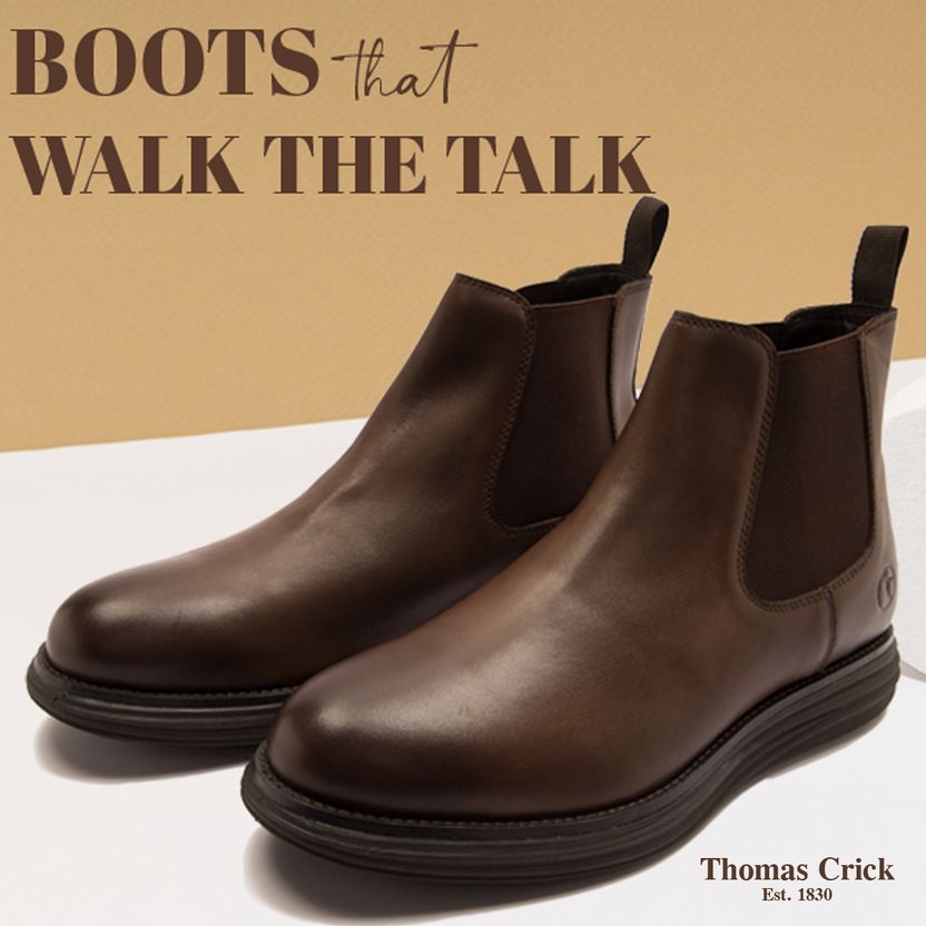 THOMAS CRICK Valley Chelsea Boots for Men - Image 6