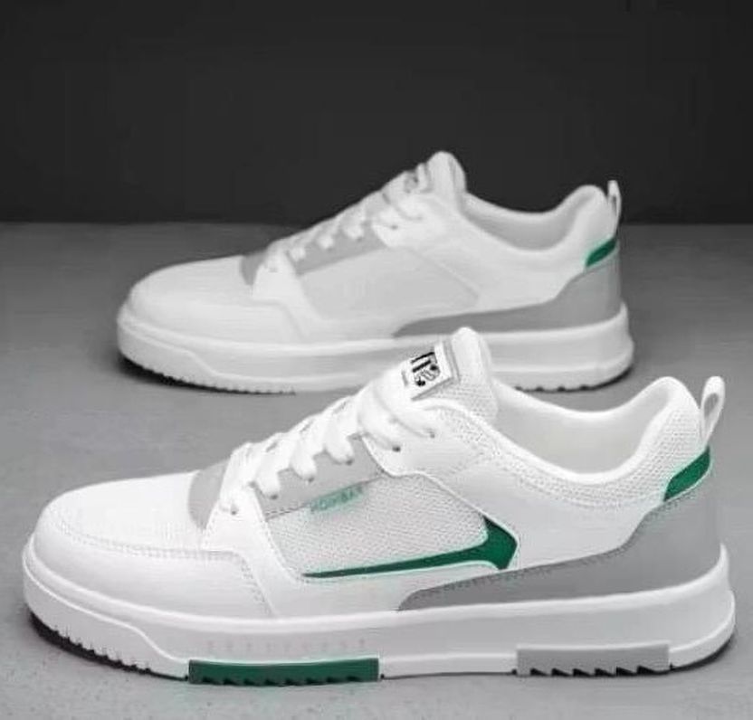 SnugZ White Casual Sneakers for Men - Image 6