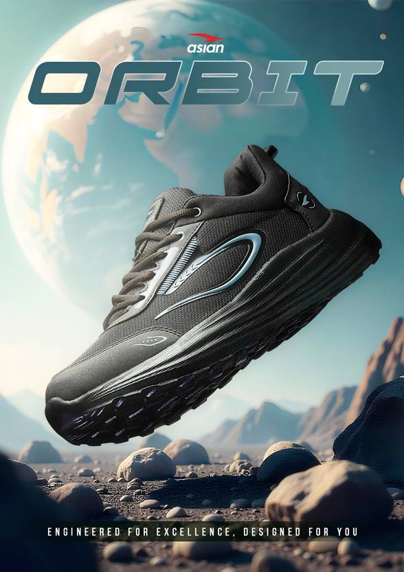 asian Sports, Gym, Training, Running, Trendy Comfortable Shoes For Men ORBIT-01 Running…
