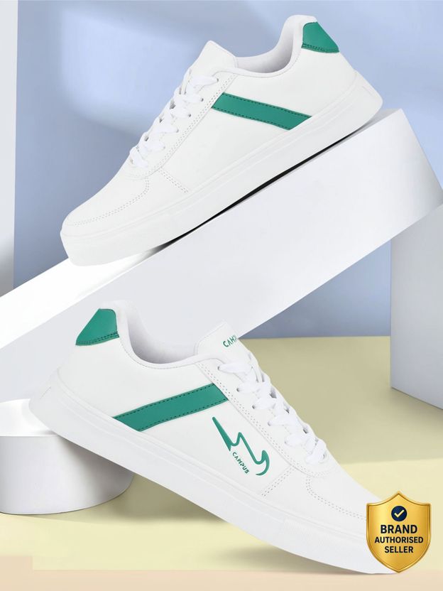 CAMPUS CLINT Sneakers for Men, White, Size 9 - Image 7