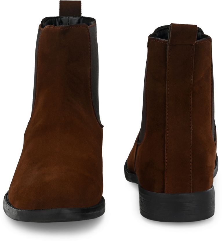 Hirel's Suede Chelsea Boots for Men - Image 8