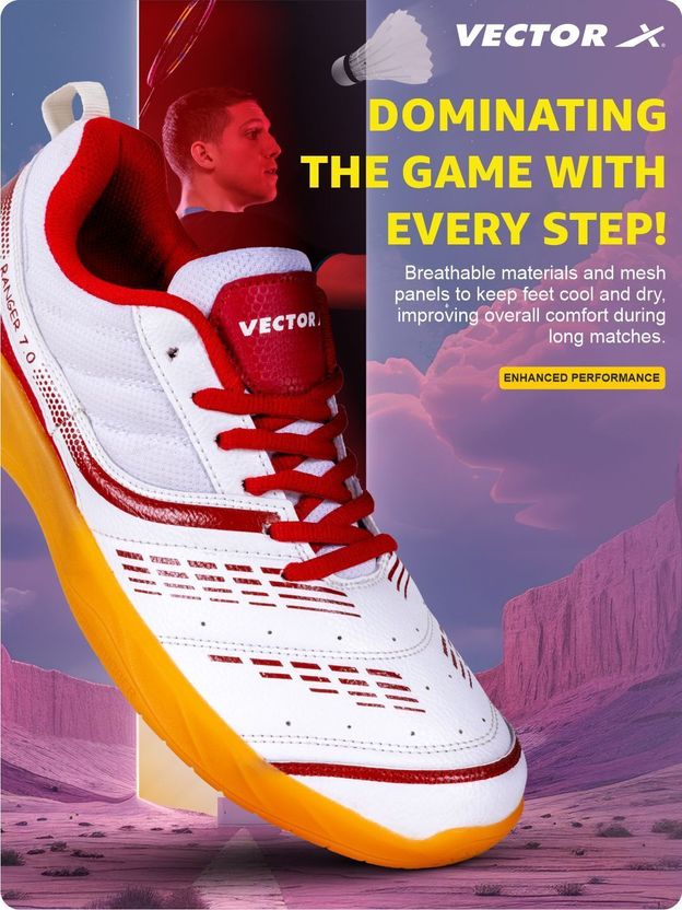 VECTOR X Ranger 7.0 Court Shoes - Image 3