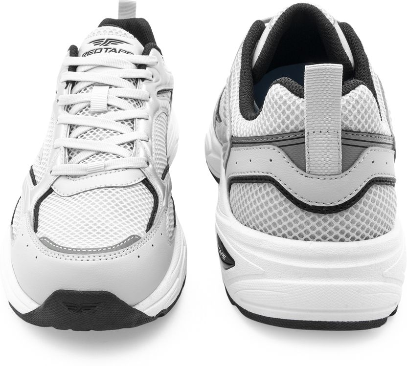 RED TAPE Men's Red Lifestyle Sneakers - Image 4