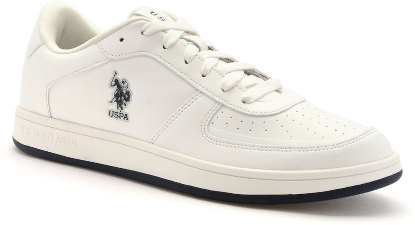 U.S. POLO ASSN. Men's White Sneakers Size 9 - Image 3
